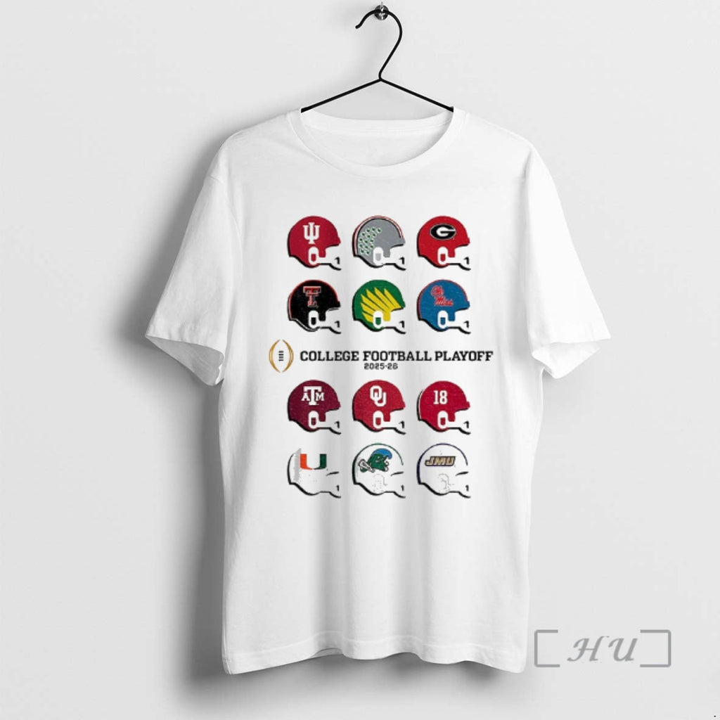 Officials Toy Team Helmets 2025 Cfp Field College Football Playoff 2025 2026 T-Shirts, Hoodie, Sweatshirt