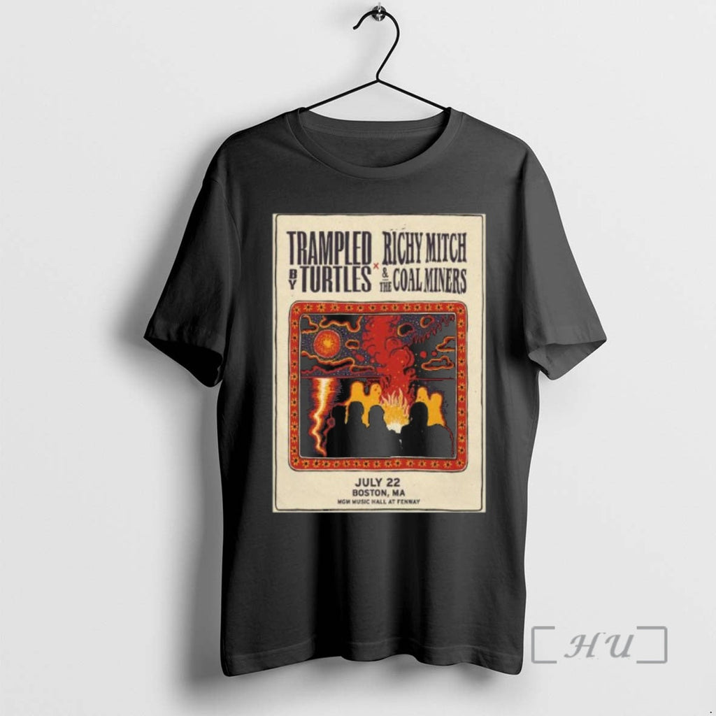 Officials Trampled Turtles July 22 2026 Mgm Music Hall Fenway Boston Ma T-Shirts, Hoodie, Sweatshirt