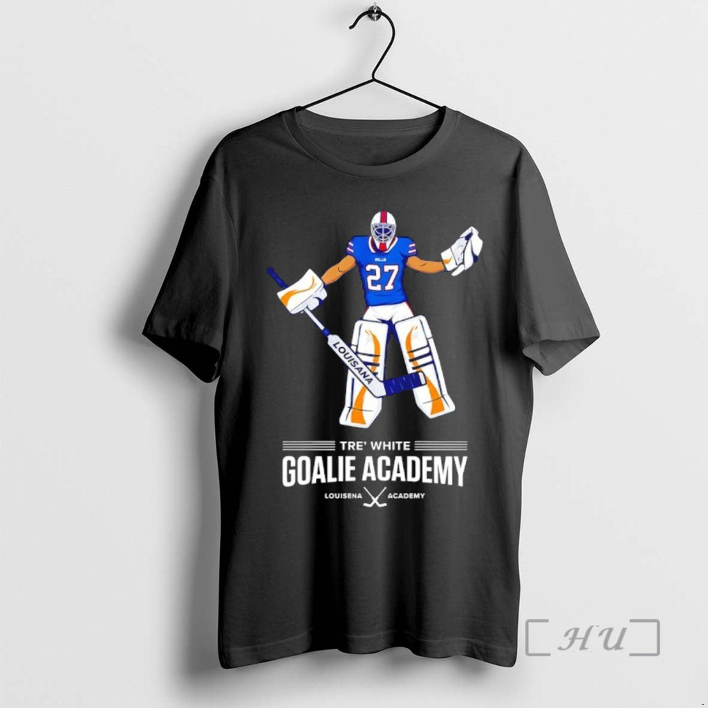 Officials Tre White Goalie Academy Zero Goals Allowed Zero Games T-Shirts, Hoodie, Sweatshirt