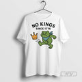 Officials Trending Portland Frog Protest No Kings In America Since 1776 T Shirt Sweatshirt Hoodies