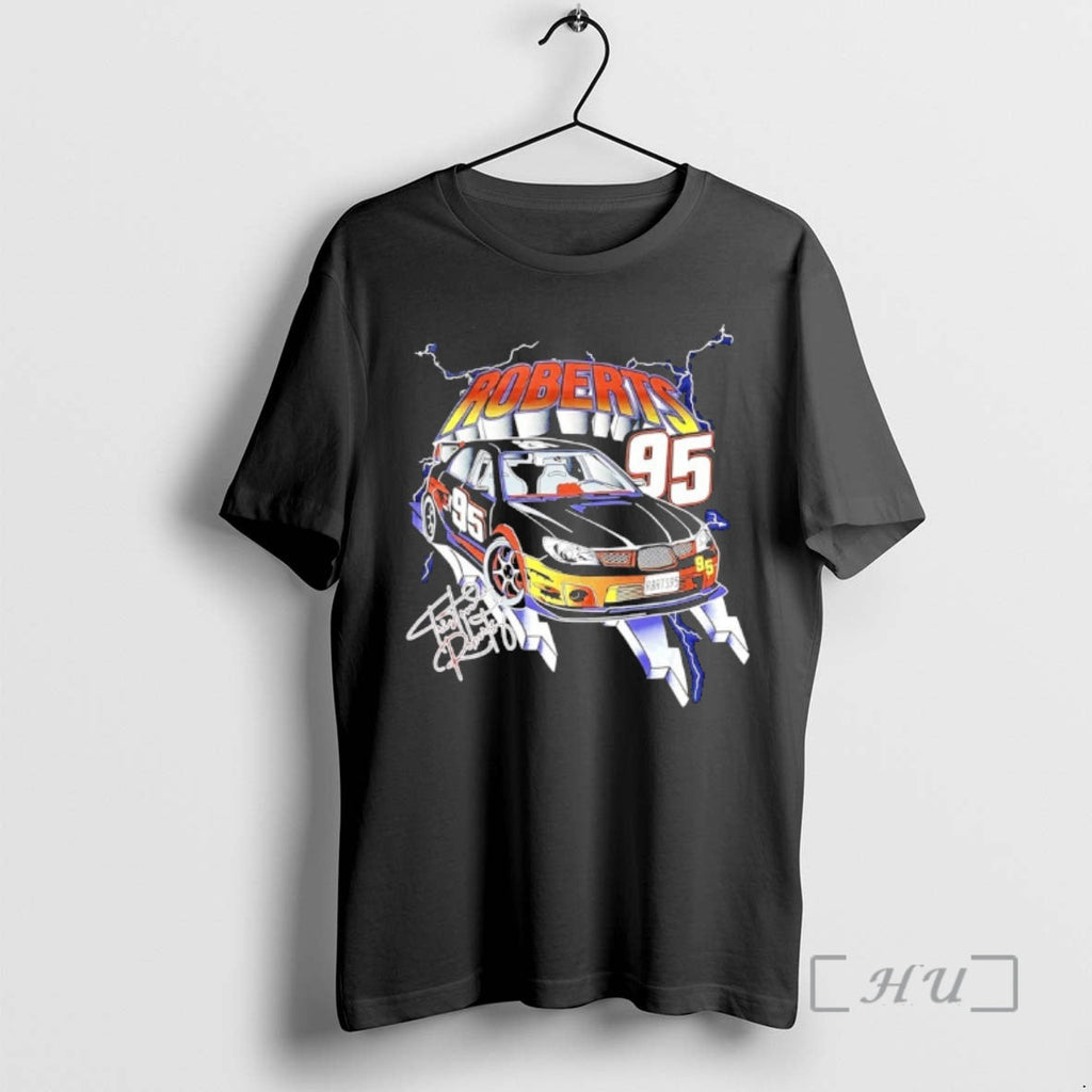 Officials Tristan Roberts Nascar Racing Number 95 Signature Vintage T-Shirts, Hoodie, Sweatshirt