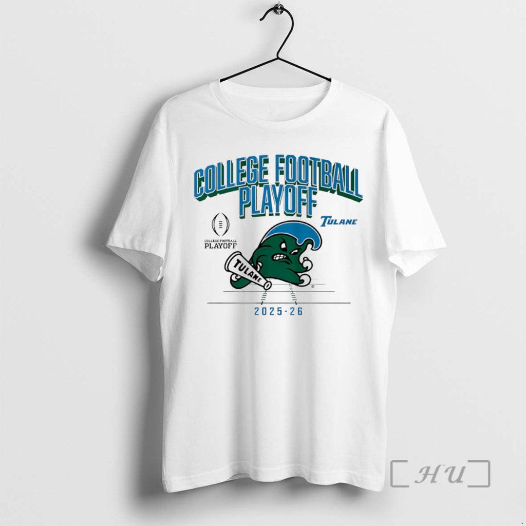 Officials Tulane Green Wave 2025 2026 College Football Playoff Mascot Circle T-Shirts, Hoodie, Sweatshirt