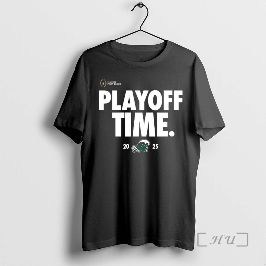 Officials Tulane Green Wave Playoff Time Logo T-Shirts, Hoodie, Sweatshirt