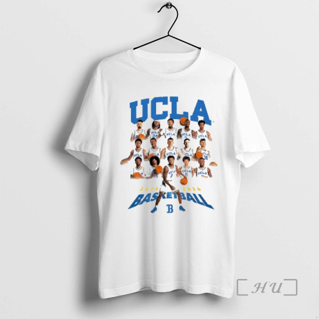 Officials Ucla Basketball 2025 2026 Team Collage T-Shirts, Hoodie, Sweatshirt