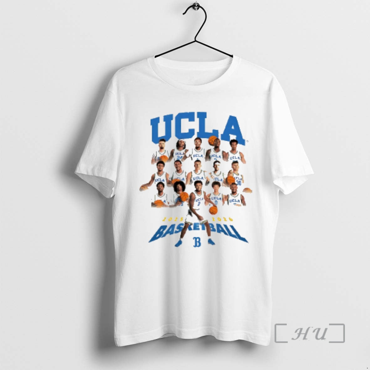 Officials Ucla Basketball 2025 2026 Team Collage T-Shirts, Hoodie, Sweatshirt