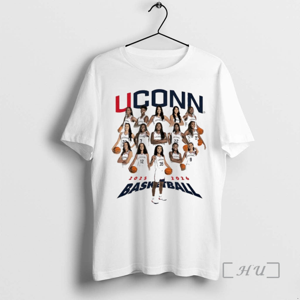 Officials Uconn Huskies Basketball 2025 2026 All Team T-Shirts, Hoodie, Sweatshirt