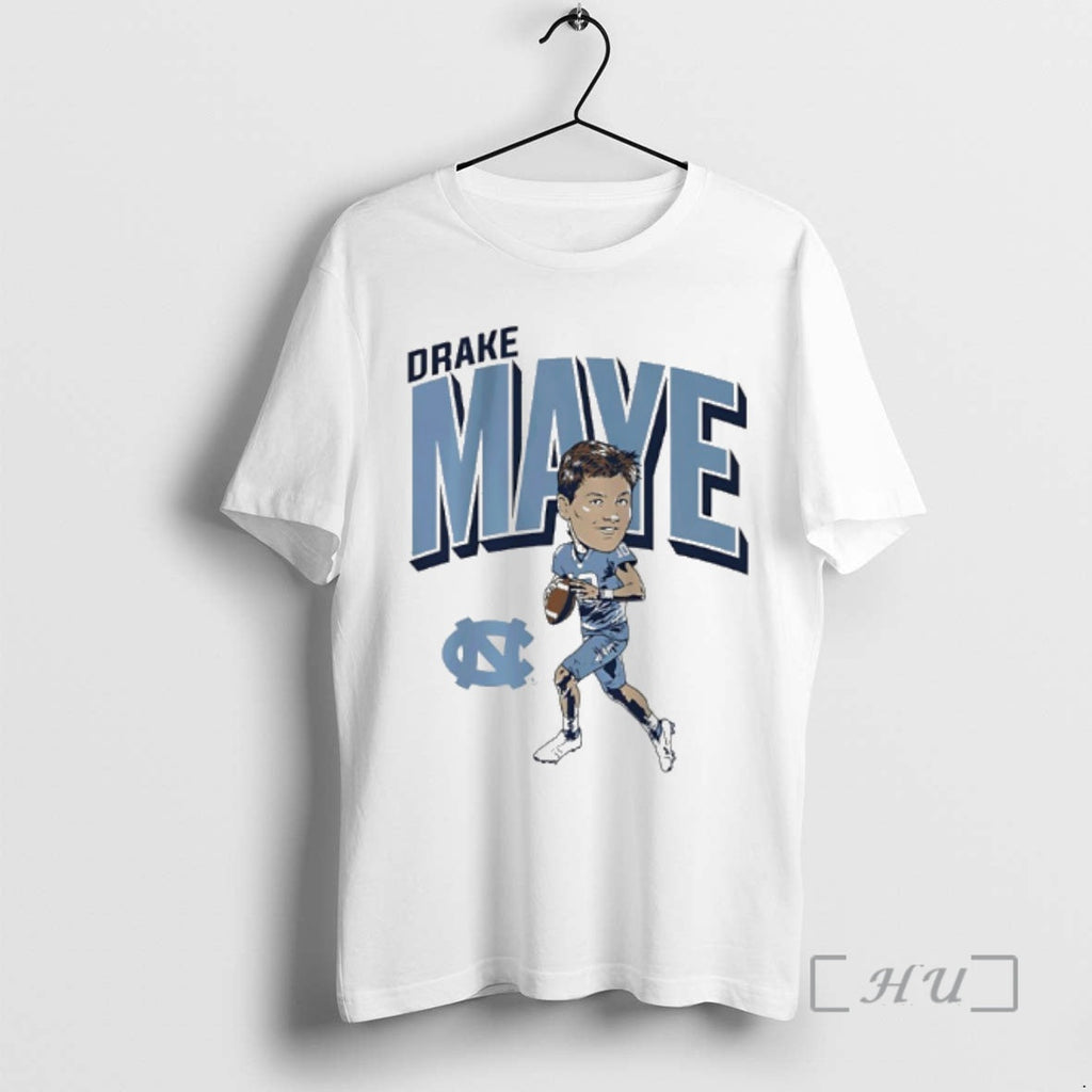 Officials Unc Football Drake Maye Pro Caricature T-Shirts, Hoodie, Sweatshirt