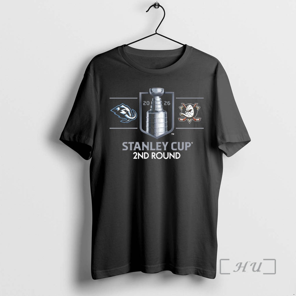 Officials Utah Mammoth Vs Anaheim Ducks 2026 Nhl Stanley Cup 2nd Round Premium T Shirts