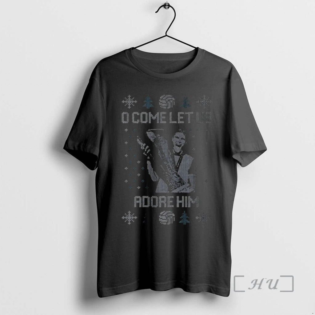 Officials Van De Ven Tottenham Hotspur O Come Let Us Adore Him Merry T-Shirts, Hoodie, Sweatshirt