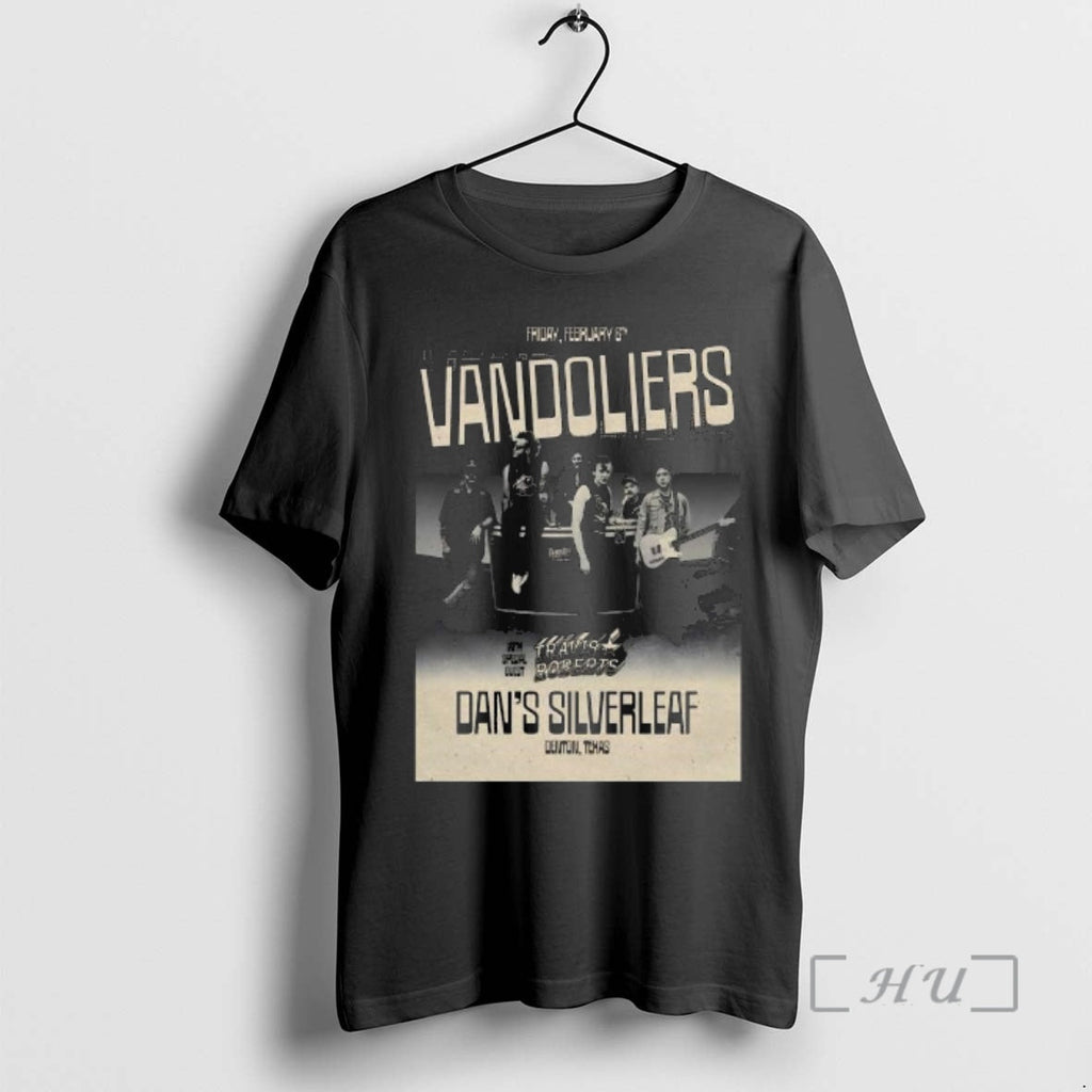 Officials Vandoliers Tour Denton Tx Feb 6 2026 T-Shirts, Hoodie, Sweatshirt