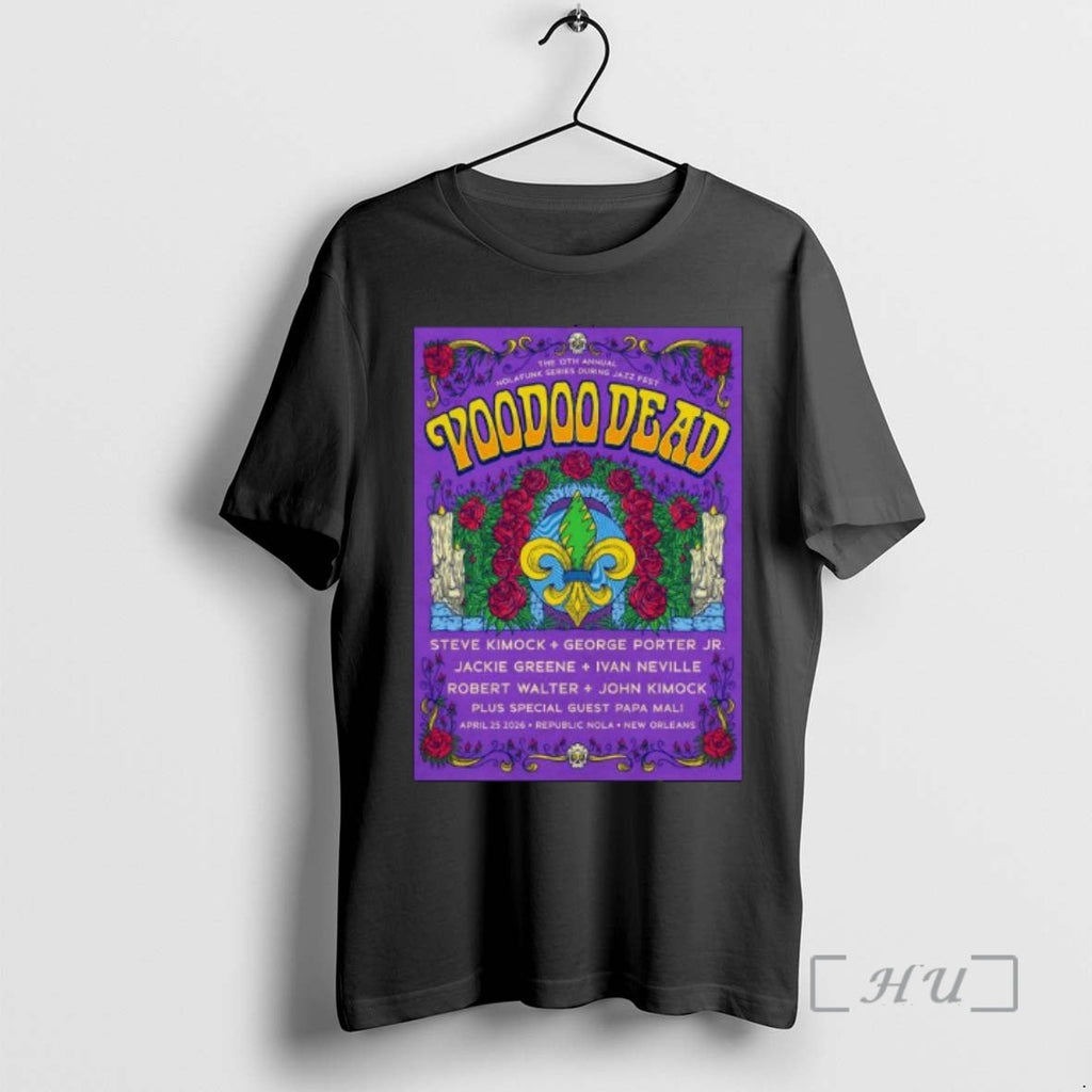 Officials Voodoo Dead April 25 2026 New Orleans La T-Shirts, Hoodie, Sweatshirt