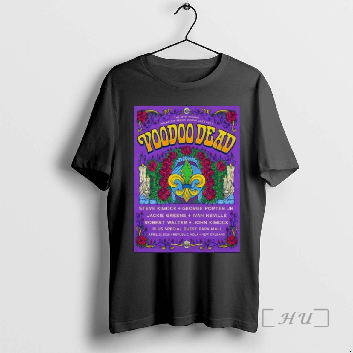 Officials Voodoo Dead April 25 2026 New Orleans La T-Shirts, Hoodie, Sweatshirt