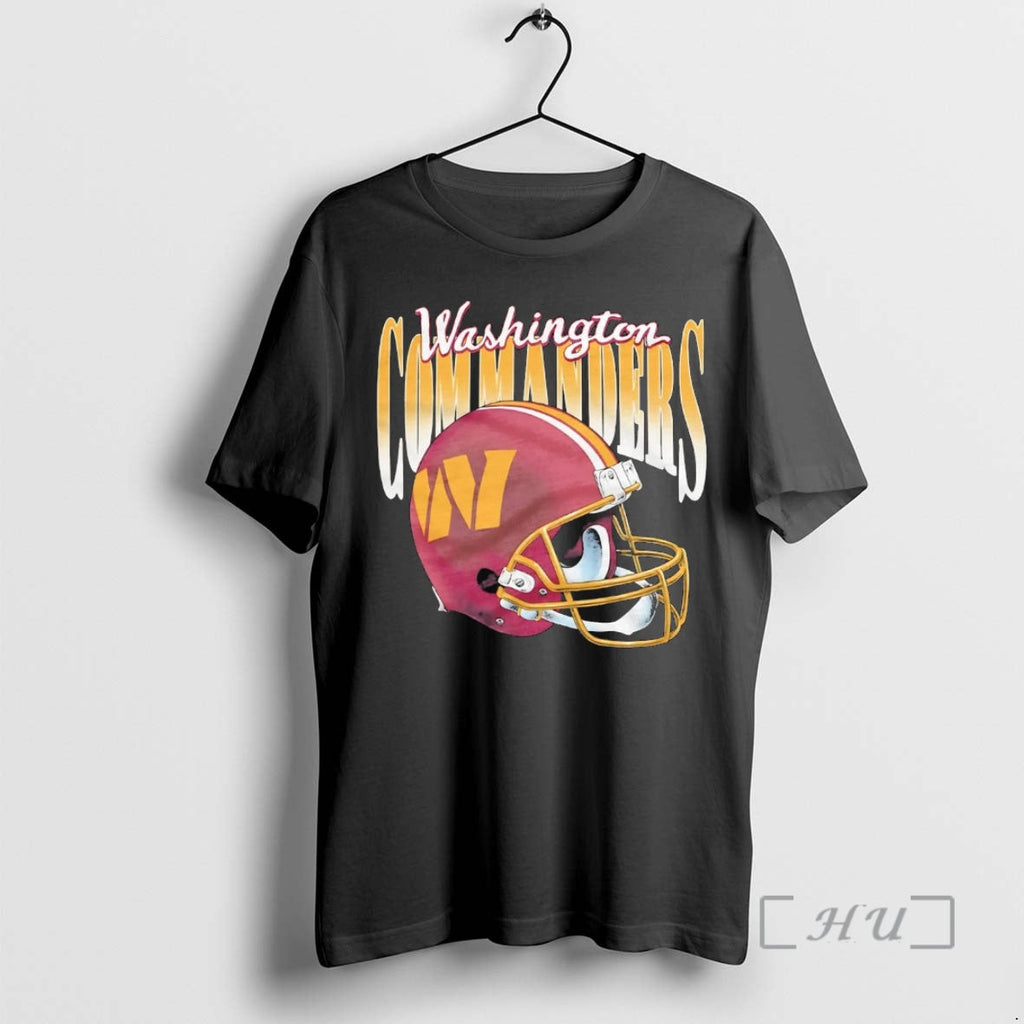 Officials Washington Commanders Gradient Helmet T-Shirts, Hoodie, Sweatshirt