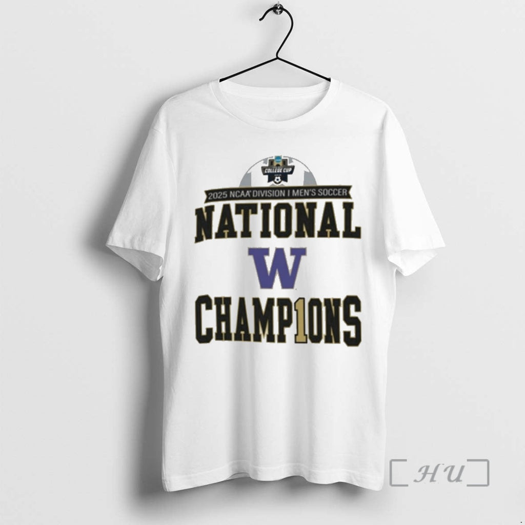 Officials Washington Huskies 2025 Ncaa Division I Soccer National Champions T-Shirts, Hoodie, Sweatshirt