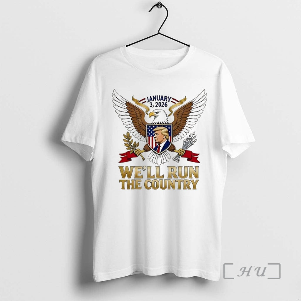 Officials Well Run Country Trump Venezuela January 2026 Logo T-Shirts, Hoodie, Sweatshirt