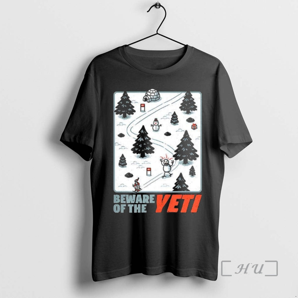 Officials Winter Skiing Game Beware Yeti T-Shirts, Hoodie, Sweatshirt