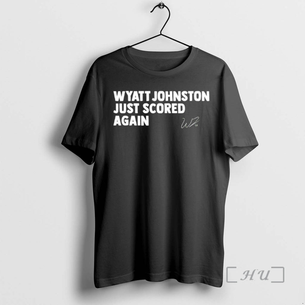 Officials Wyatt Johnston Just Scored Again Signature