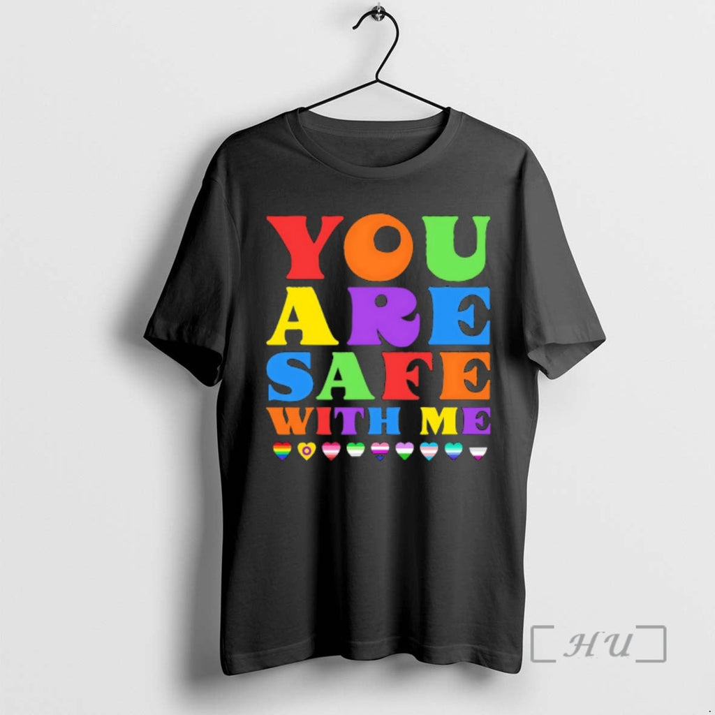 Officials You Are Safe Me Lgbt T-Shirts, Hoodie, Sweatshirt