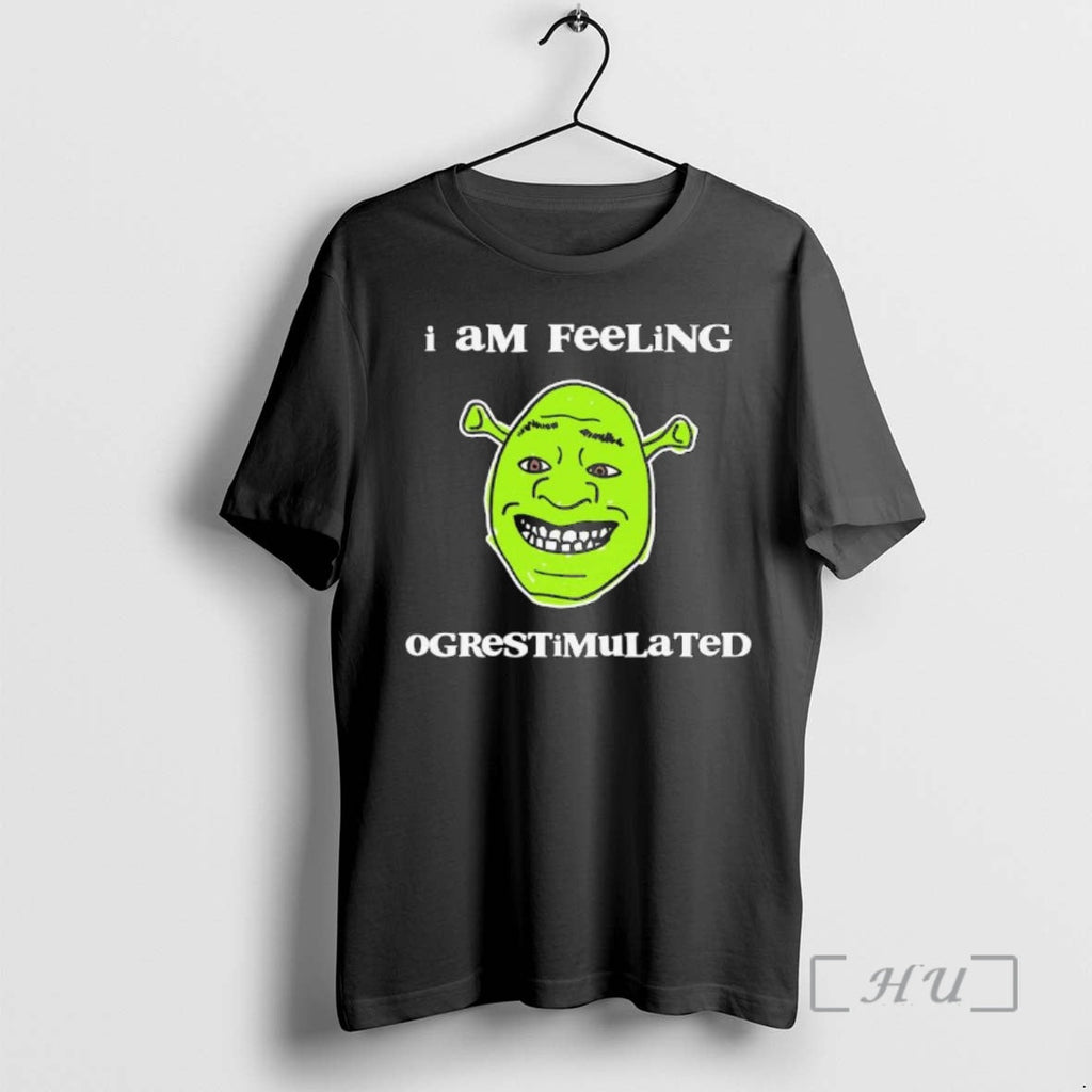 Officials Cho Shrek I Am Feeling Overstimulated Ornaments T-Shirts, Hoodie, Sweatshirt