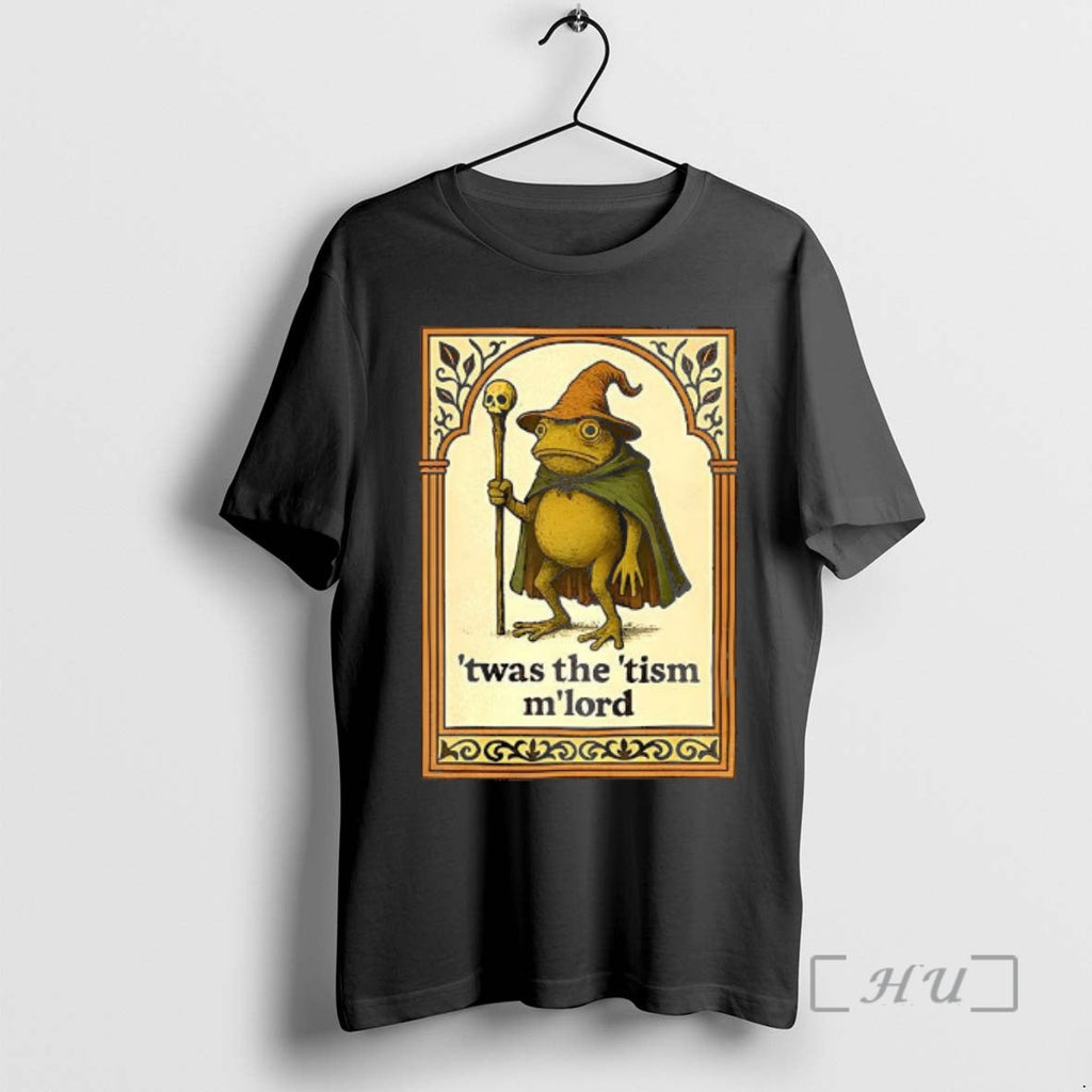 Officials Twas Tism Mlord Wizard Frog Autism Consciousness Tarot Card T-Shirts, Hoodie, Sweatshirt