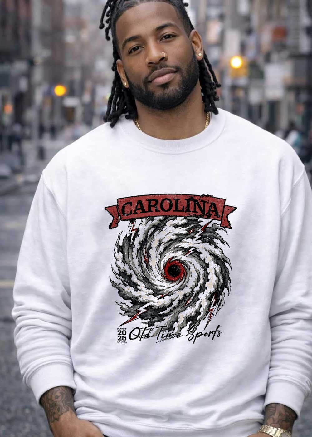 Old Time Sports Playoff 20 26 Carolina Hurricane T-Shirt
