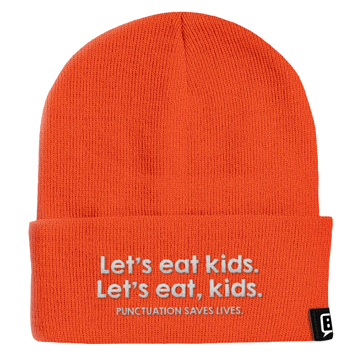 Punctuation Saves Lives Beanies
