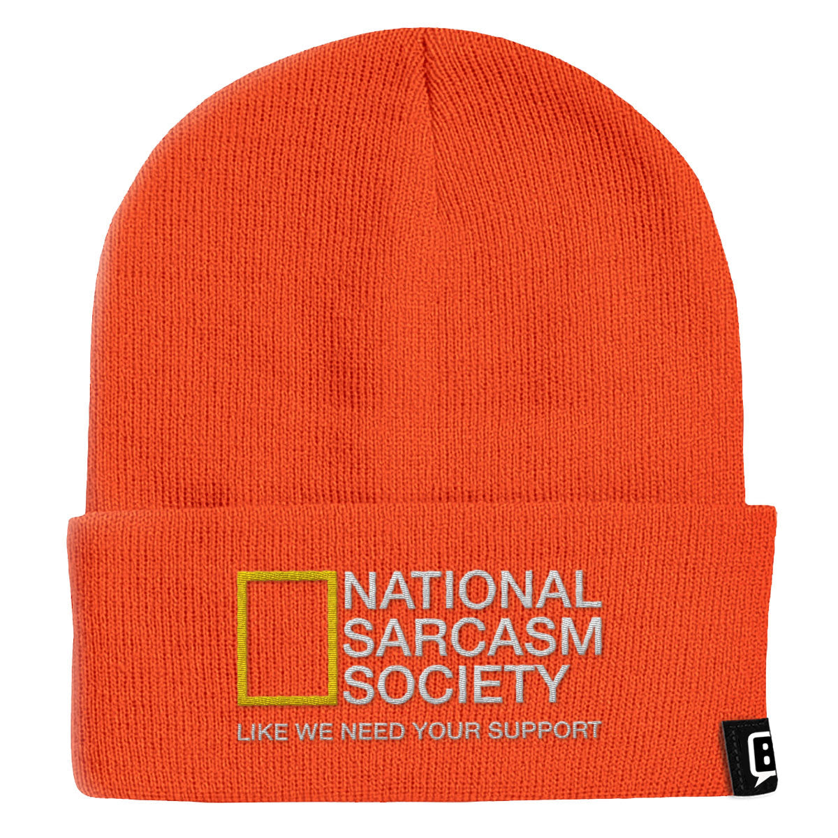 National Sarcasm Society Beanies