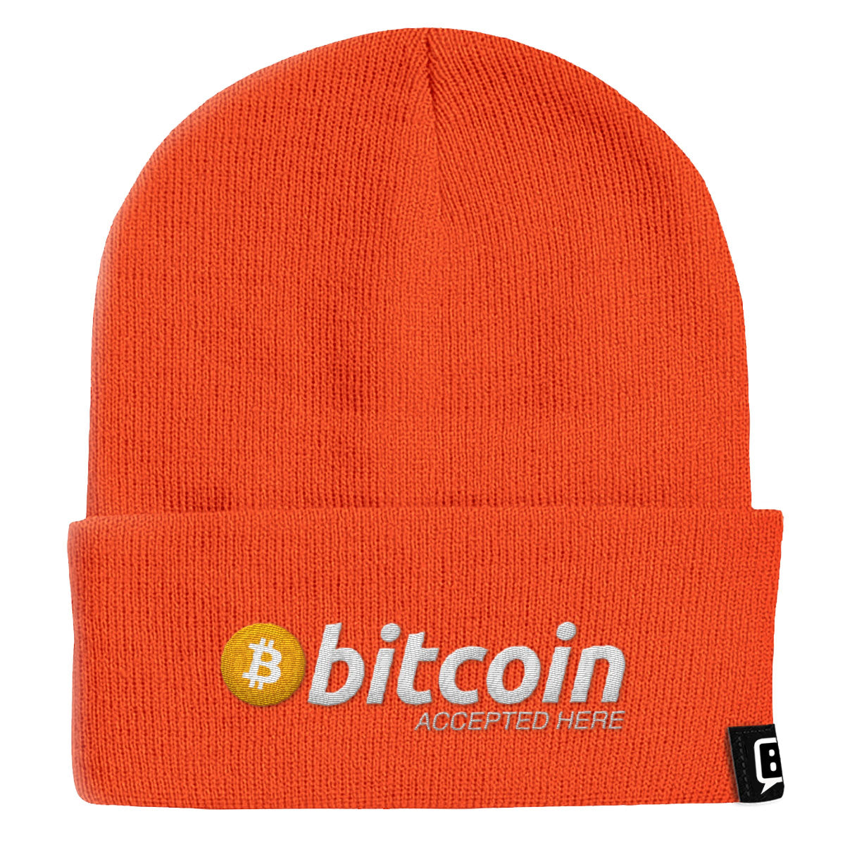 Bitcoin Accepted Here Beanies