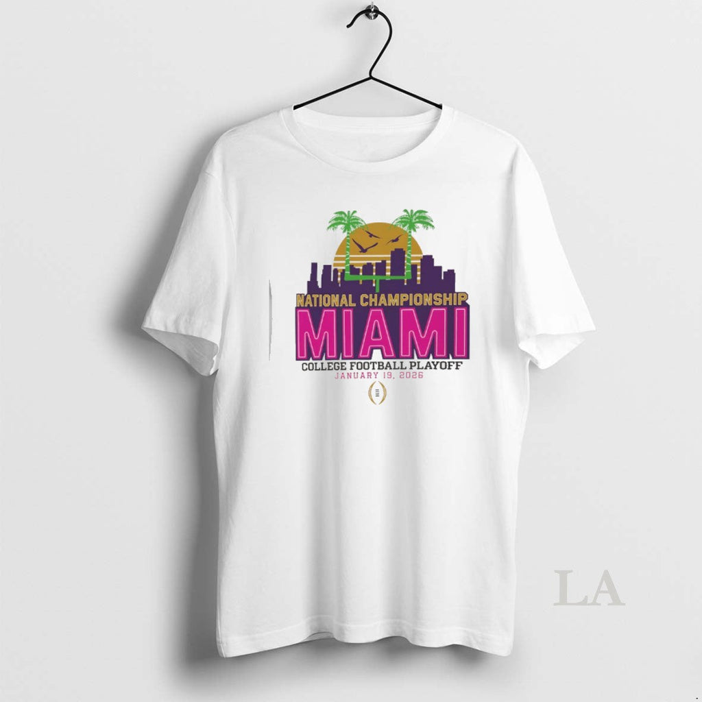 Original 2025 26 College Football Playoff National Championship Miami Vintage T-Shirts, Hoodie, Sweatshirt