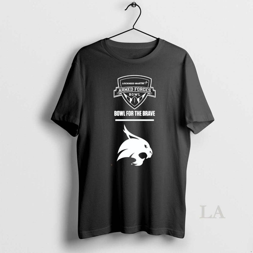Original 2026 Armed Forces Bowl Brave Texas State Bobcats Football T-Shirts, Hoodie, Sweatshirt