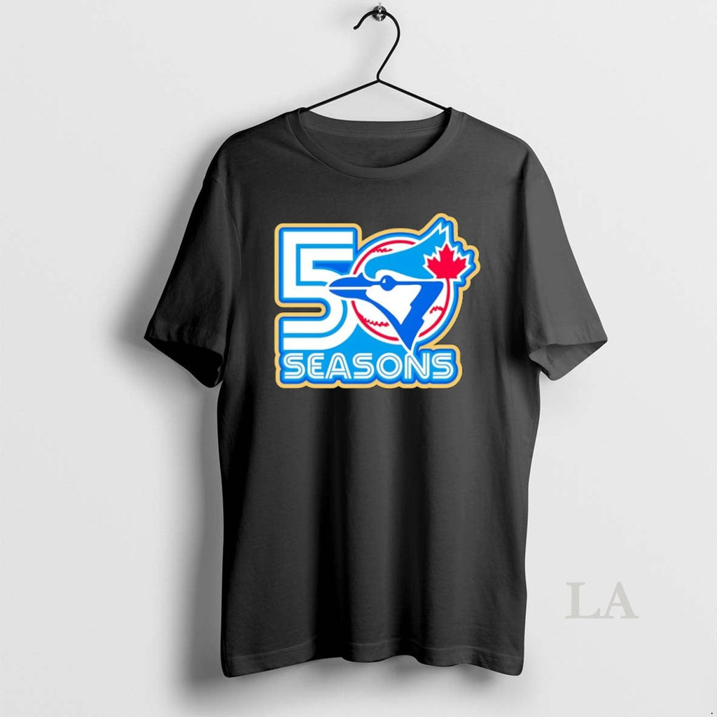 Original 50th Season Toronto Blue Jays Mlb Logo T-Shirts, Hoodie, Sweatshirt