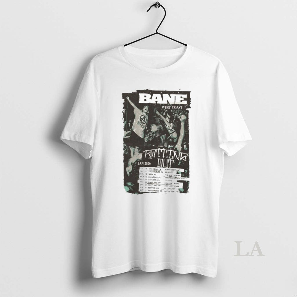 Original Bane West Coast Tour 2026 T-Shirts, Hoodie, Sweatshirt