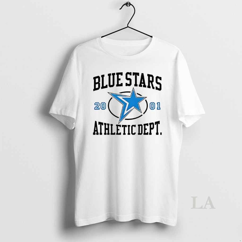 Original Blue Stars Athletic 2001 Retro T-Shirts, Hoodie, Sweatshirt