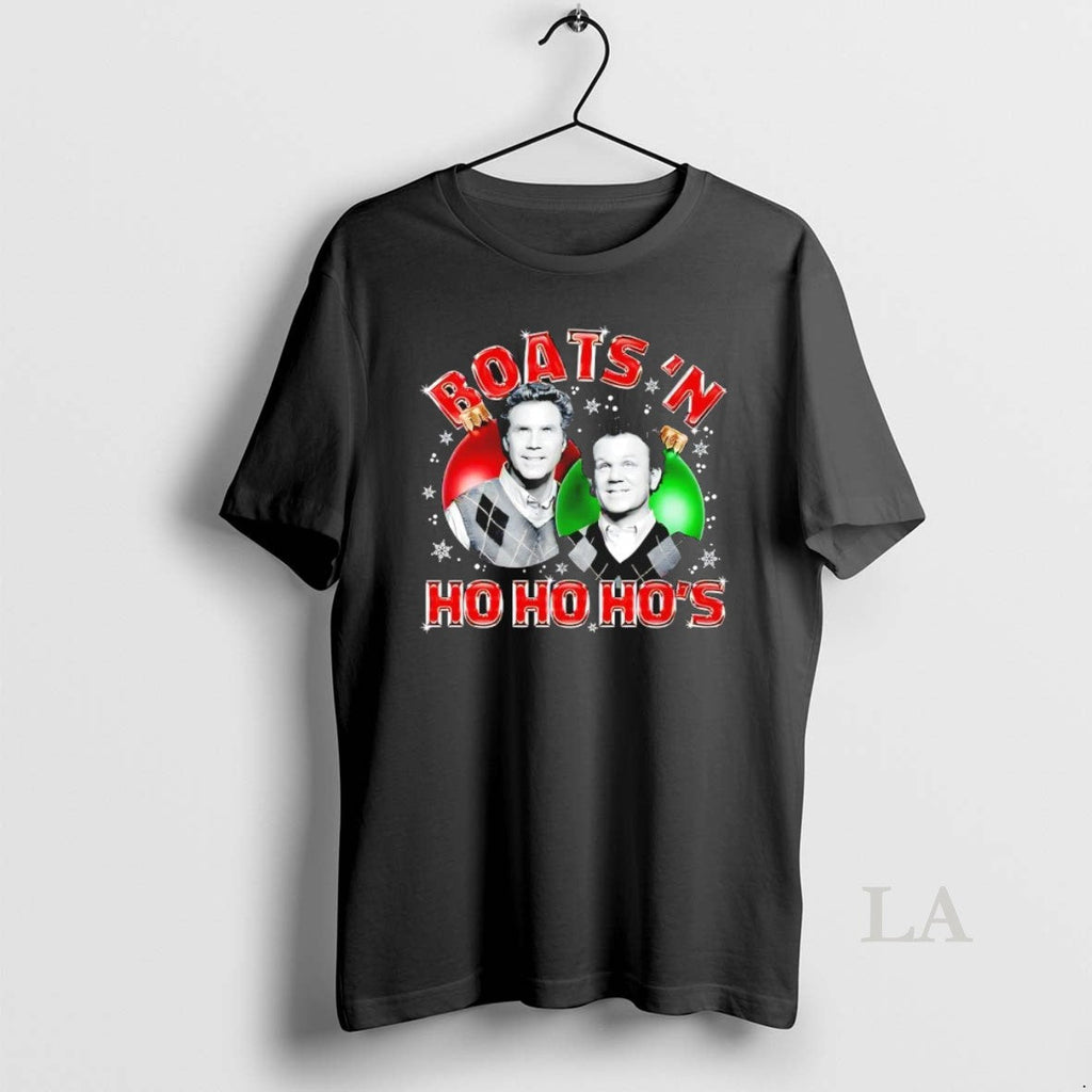 Original Boats N Ho Ho Ho Step Brothers Ornaments T-Shirts, Hoodie, Sweatshirt