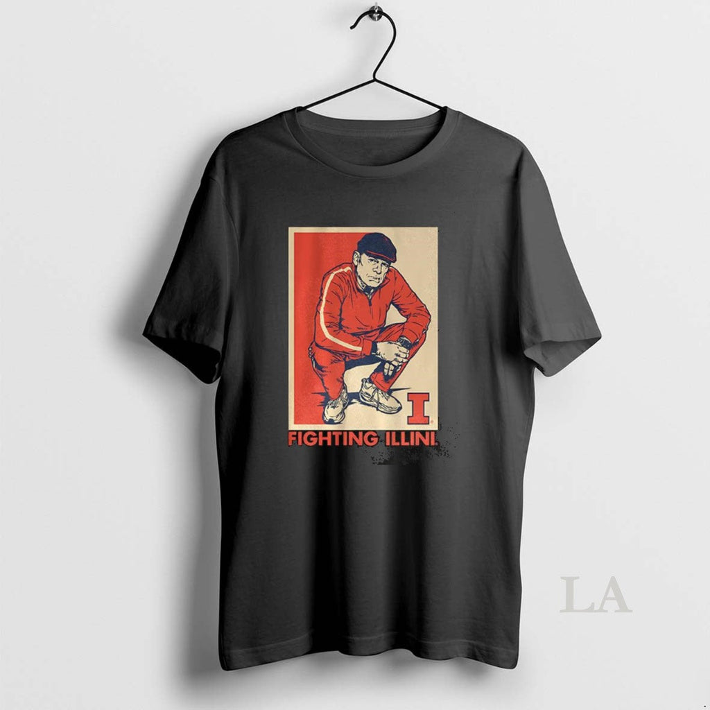 Original Brad Underwood Illinois Fighting Illini Basketball Track Suit Coach Hope T-Shirts, Hoodie, Sweatshirt