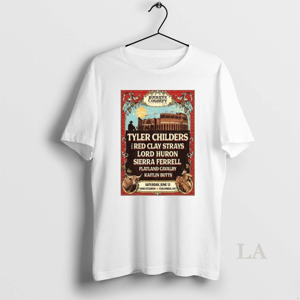 Original Buckeye Country Superfest 2026 Full Lineup Columbus Ohio Ohio Stadium June T-Shirts, Hoodie, Sweatshirt