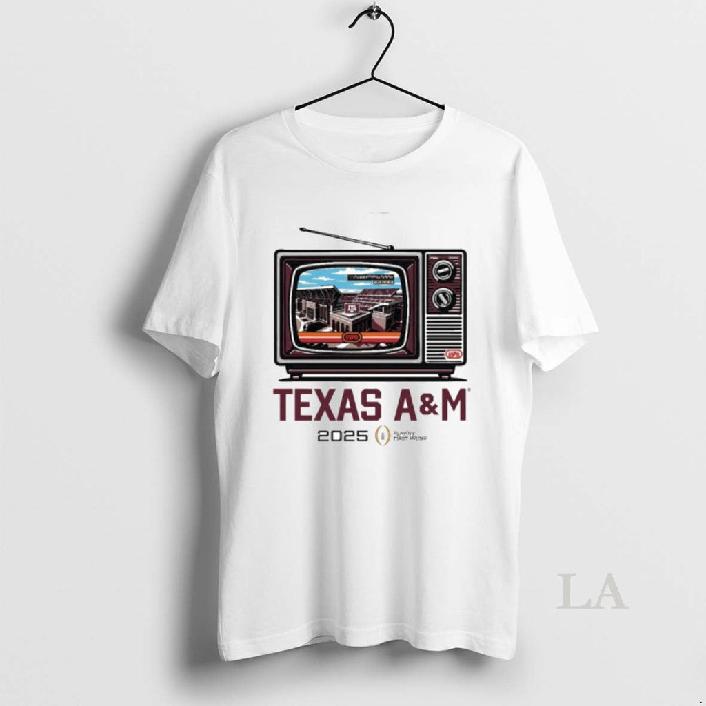 Original Cfp 2025 26 Texas Am Tv Stadium T-Shirts, Hoodie, Sweatshirt