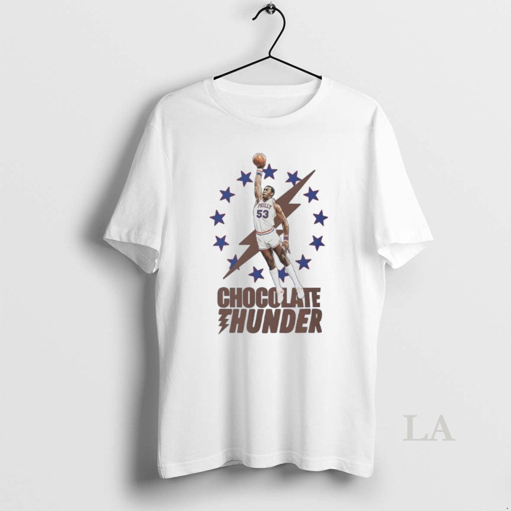Original Chocolate Thunder Philadelphia 76ers Basketball Player T-Shirts, Hoodie, Sweatshirt