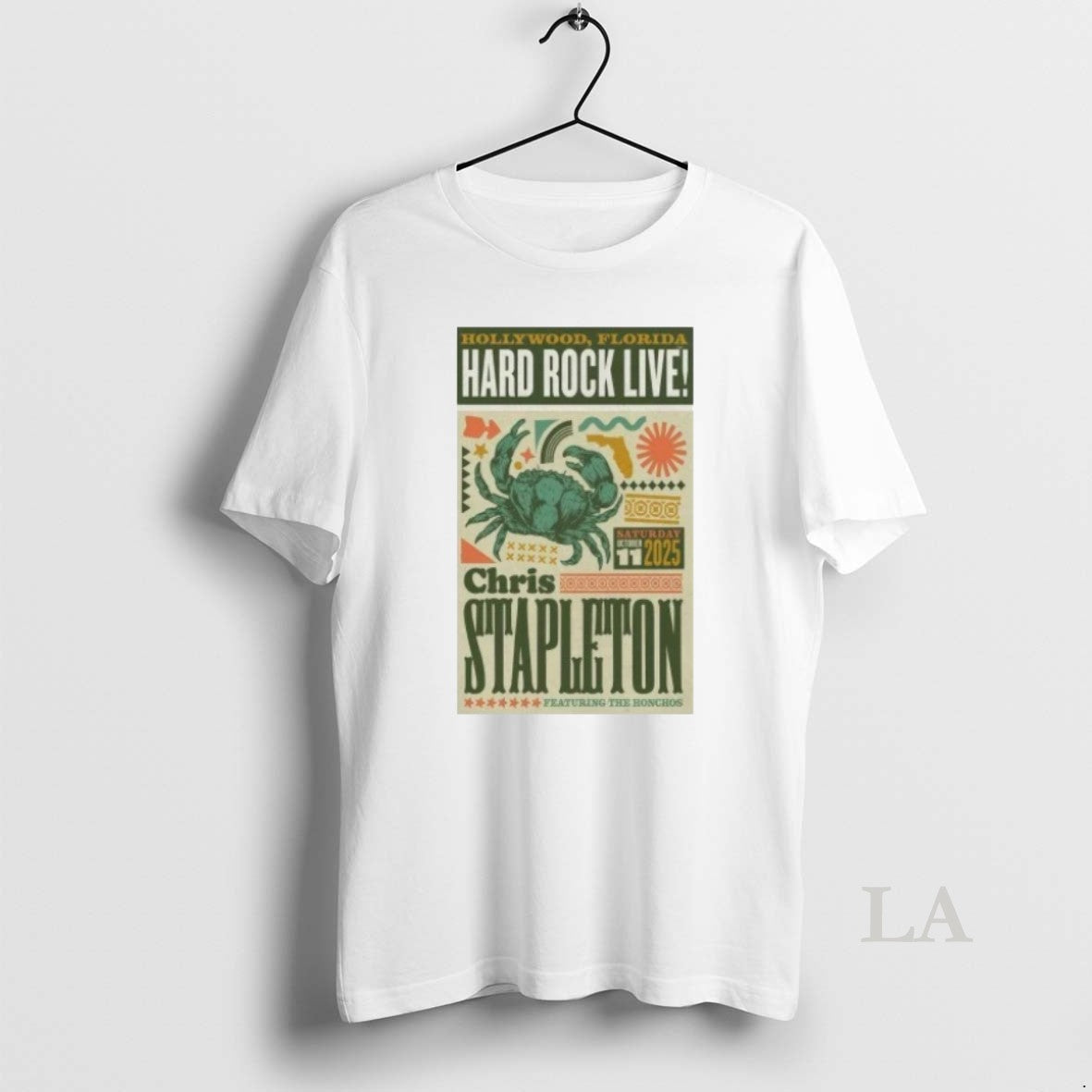 Original Chris Stapleton Oct 11 2025 Hollywood Fl