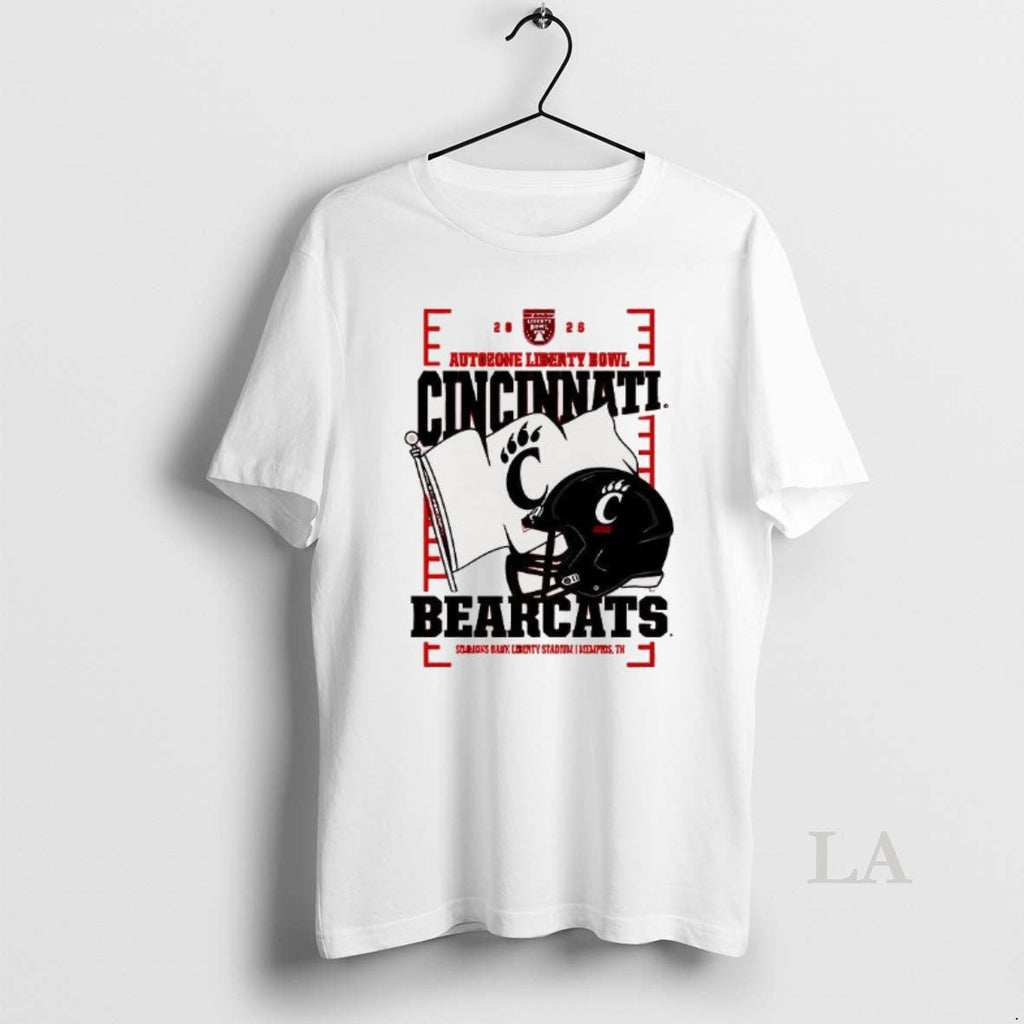 Original Cincinnati Bearcats Autozone Liberty Bowl 2025 Helmet T-Shirts, Hoodie, Sweatshirt