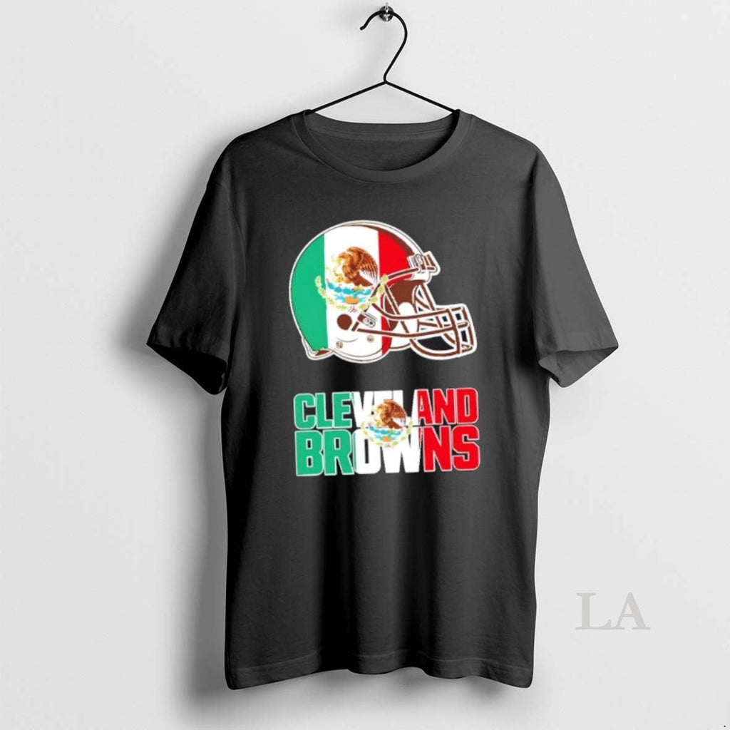 Original Cleveland Browns Football X Mexican Flag Logo T-Shirts, Hoodie, Sweatshirt