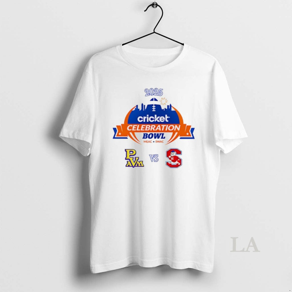 Original Cricket Celebration Bowl 2025 South Carolina State Vs Prairie View Am T-Shirts, Hoodie, Sweatshirt