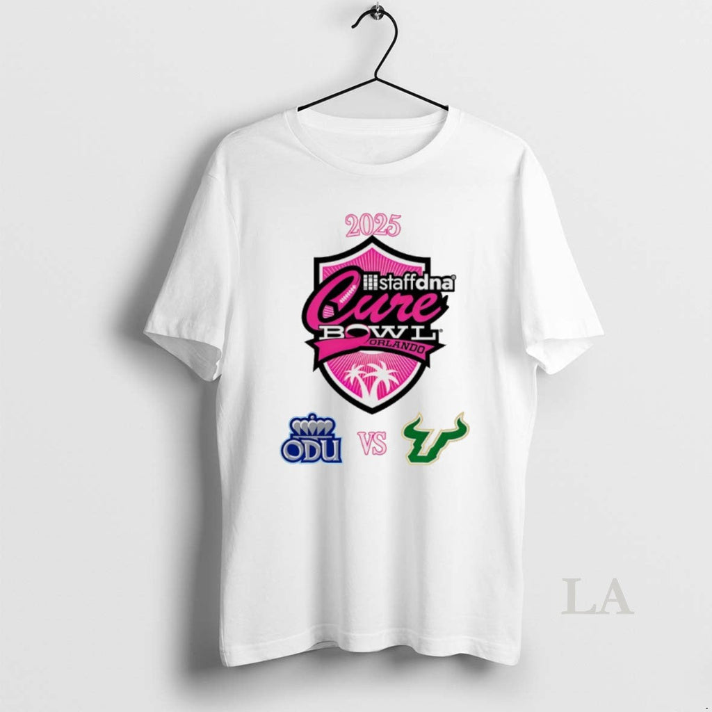 Original Cure Bowl 2025 Old Dominion Vs South Florida T-Shirts, Hoodie, Sweatshirt
