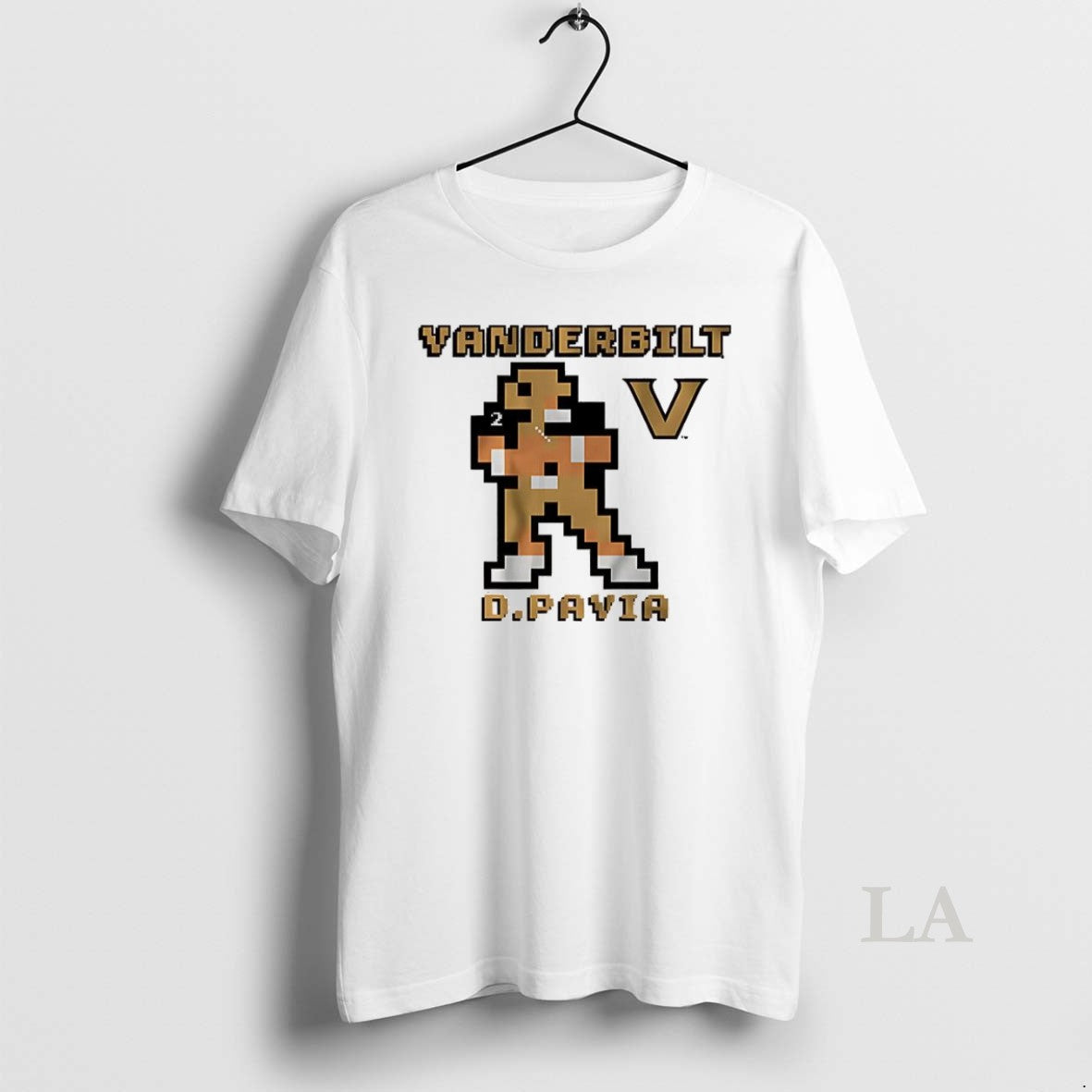 Original Diego Pavia Vanderbilt Commodores Football Retro Baller 8 Bit Style
