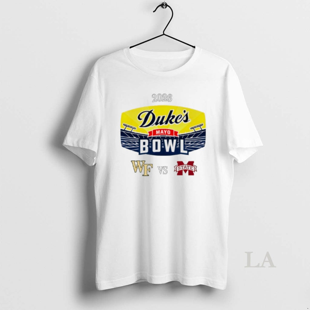 Original Dukes Mayo Bowl 2025 Wake Forest Vs Mississippi State T-Shirts, Hoodie, Sweatshirt