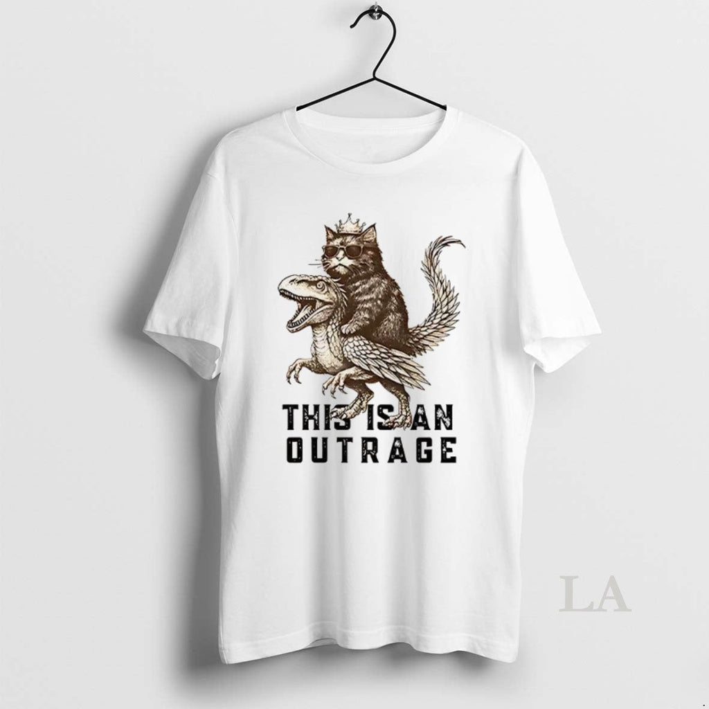 Original Dungeon Crawler Carl This Is Outrage T-Shirts, Hoodie, Sweatshirt