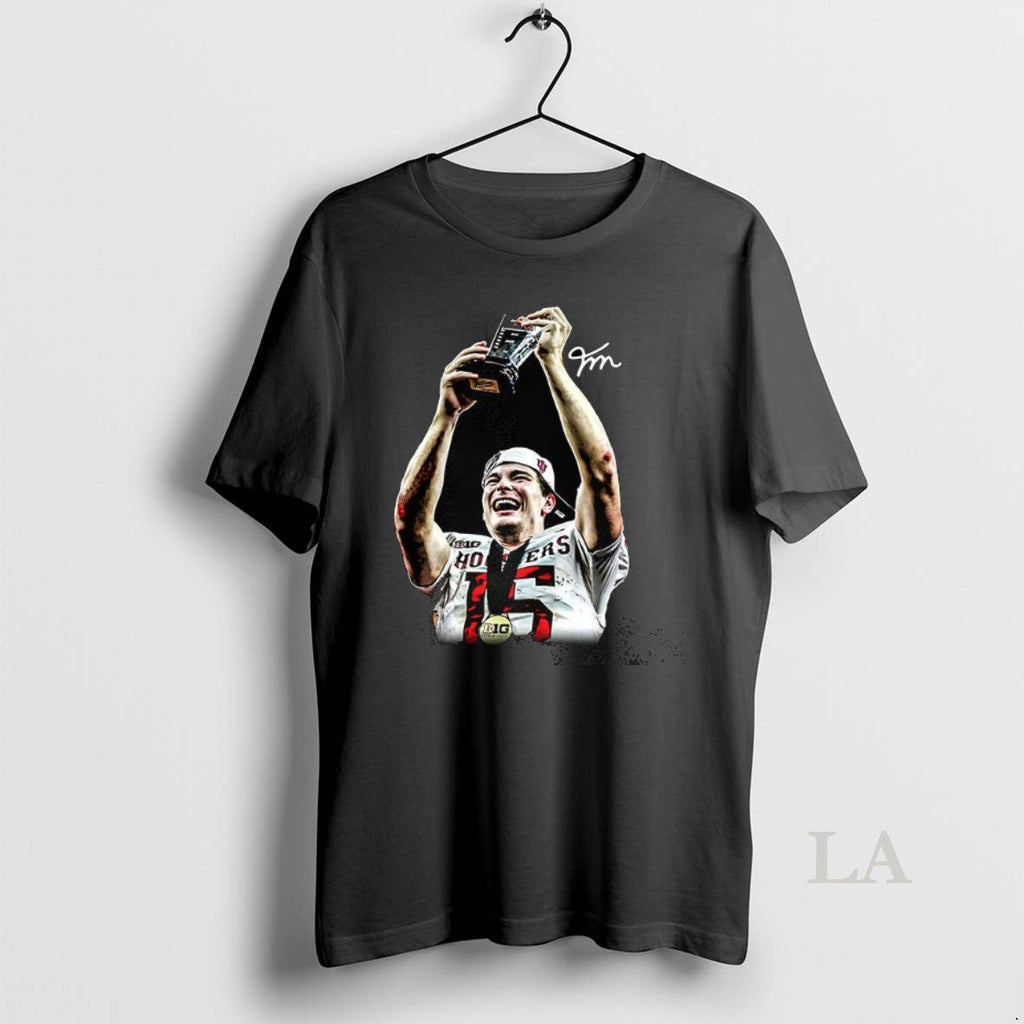 Original Fernando Mendoza Hoosiers Indiana Football Mvp Trophy Signature T-Shirts, Hoodie, Sweatshirt
