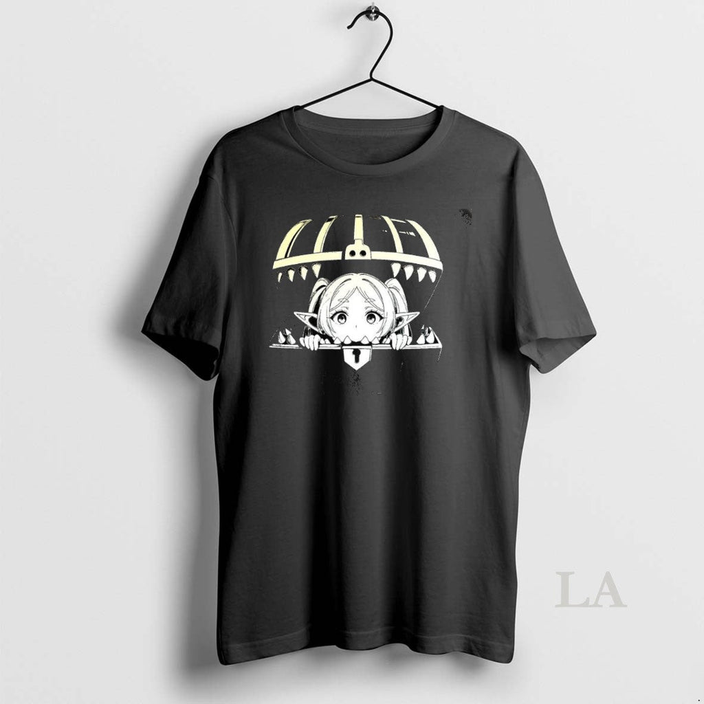Original Frieren Frieren Beyond Journeys End Anime Hiding Treasure Chests T-Shirts, Hoodie, Sweatshirt