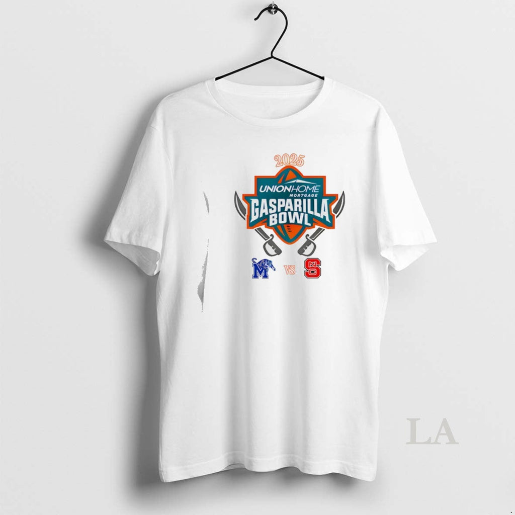Original Gasparilla Bowl 2025 Memphis Vs Nc State T-Shirts, Hoodie, Sweatshirt