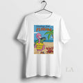 Original Greetings Florida Pink Flamingo Iguana Beach Please Happy Crab T-Shirts, Hoodie, Sweatshirt